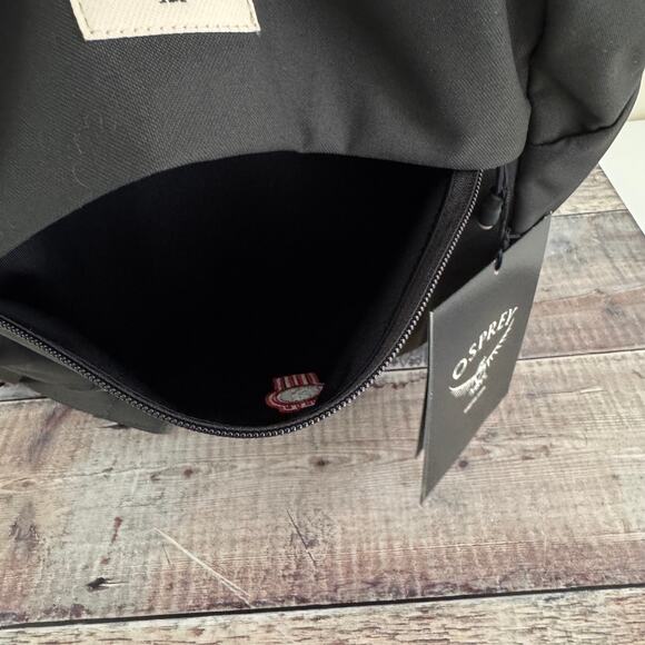 Osprey Arcane Large Day Backpack Bag Stonewash Black LOGO Embroidered Bendix - Picture 11 of 14